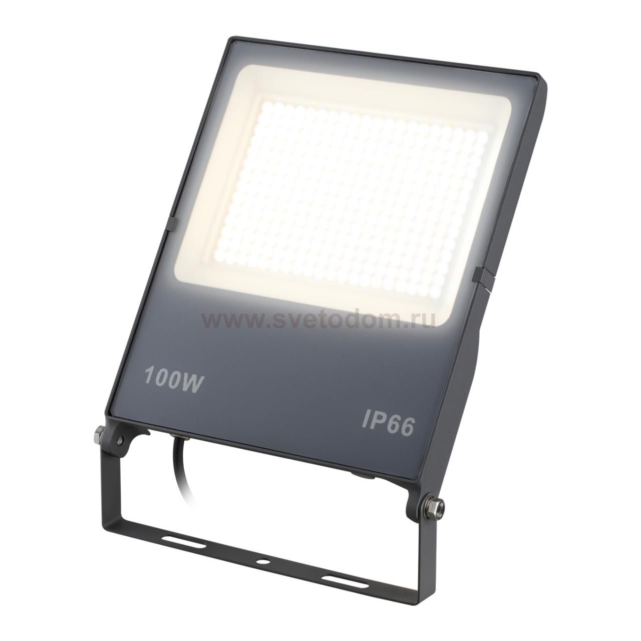 359827 STREET NT25 764 темно-серый Светильник (прожектор) ландшафтный светодиодный IP66 LED 100W 4000K 100-300V ARMIN