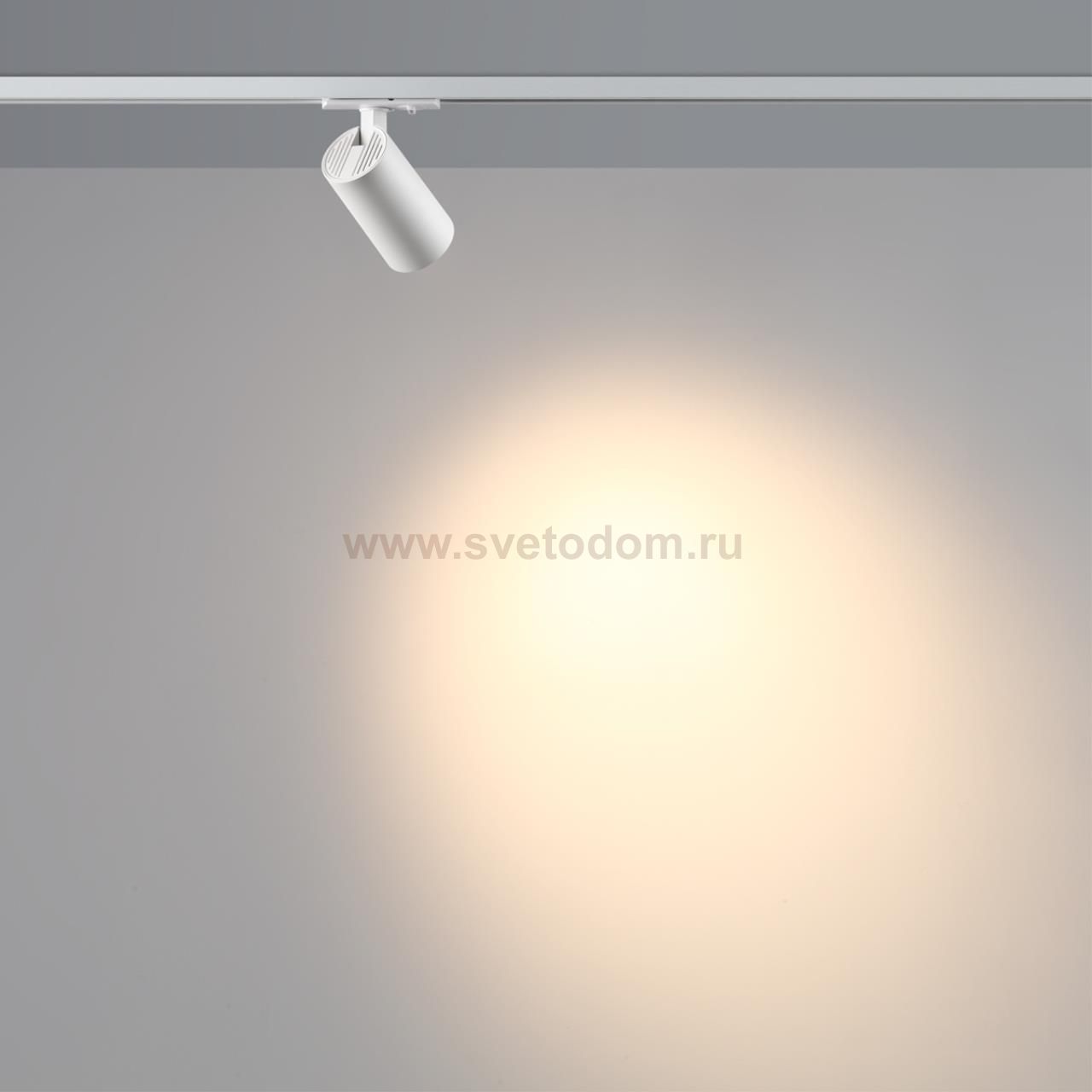 359900 PORT NT26 000 белый Светильник трековый однофазный двухжильный IP20 LED 10W 220-240V 3000К SELENE