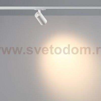 359904 PORT NT26 000 белый Светильник однофазный трехжильный трековый IP20 LED 10W 220-240V 3000К SELENE