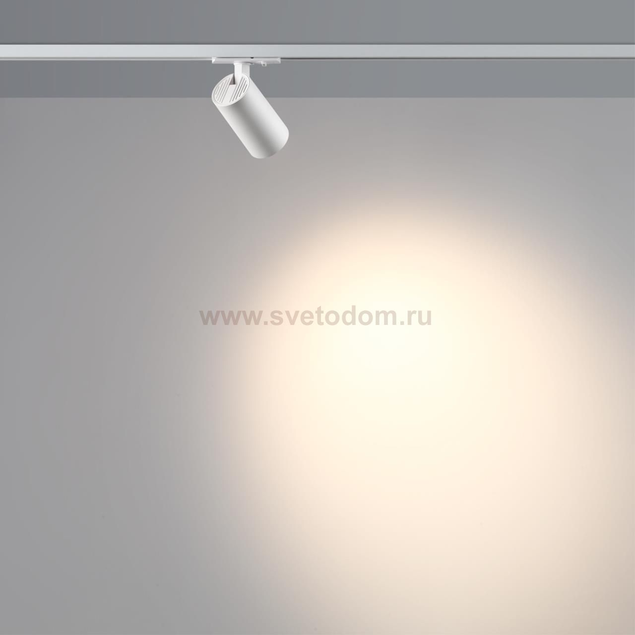 359908 PORT NT26 000 белый Светильник трековый однофазный двухжильный IP20 LED 15W 220-240V 3000К SELENE