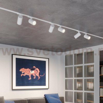 359910 PORT NT26 000 белый Светильник трековый однофазный двухжильный IP20 LED 15W 220-240V 4000К SELENE