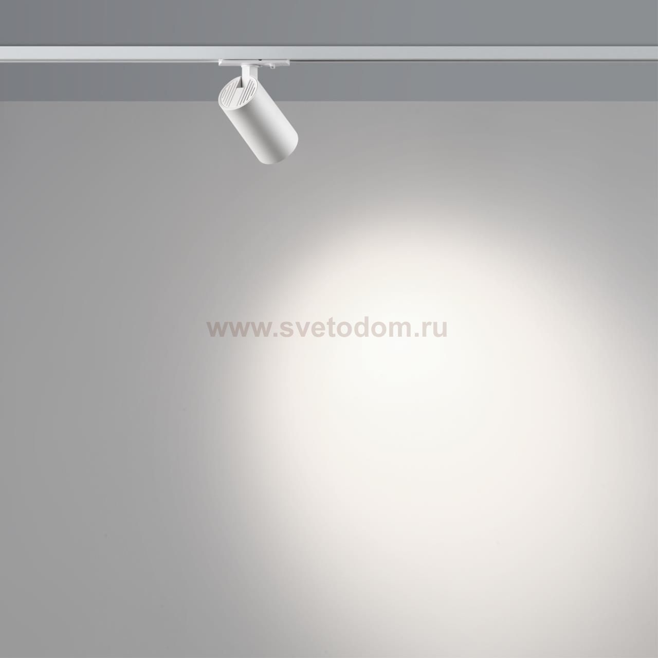 359910 PORT NT26 000 белый Светильник трековый однофазный двухжильный IP20 LED 15W 220-240V 4000К SELENE