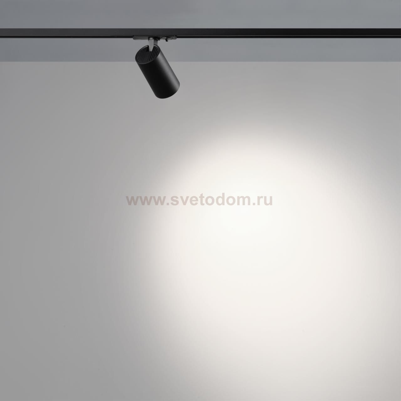 359911 PORT NT26 000 черный Светильник трековый однофазный двухжильный IP20 LED 15W 220-240V 4000К SELENE