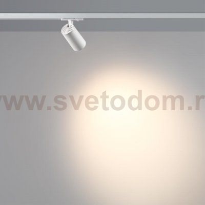 359912 PORT NT26 000 белый Светильник однофазный трехжильный трековый IP20 LED 15W 220-240V 3000К SELENE