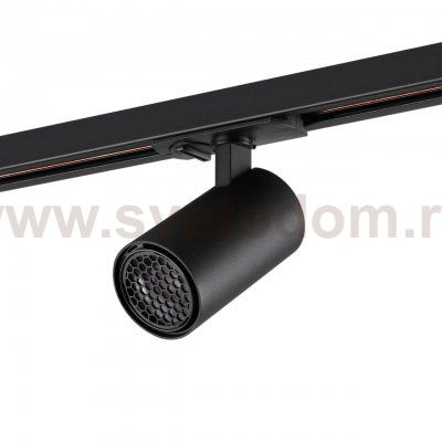 359913 PORT NT26 000 черный Светильник однофазный трехжильный трековый IP20 LED 15W 220-240V 3000К SELENE