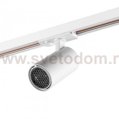 359914 PORT NT26 000 белый Светильник однофазный трехжильный трековый IP20 LED 15W 220-240V 4000К SELENE