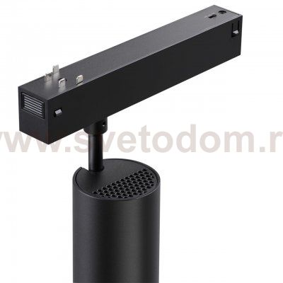 359962 PORT черный Трековый светодиодный светильник диммир. со сменой цв.температуры, пульт ДУ/Tuya Smart Life LED 15W 90-240V VECTOR