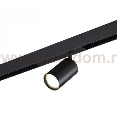 359965 PORT NT25 228 черный Трековый светильник IP20 GU10 50W 90-240V VECTOR