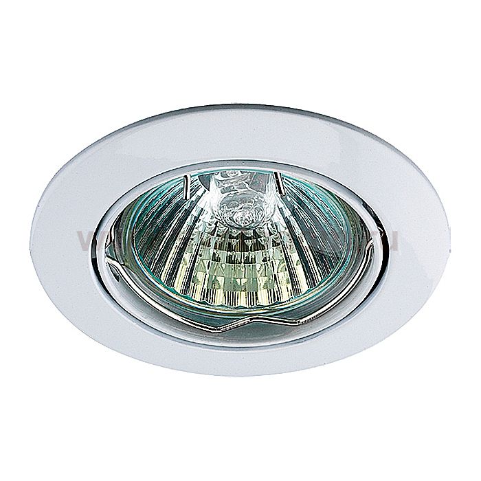 Стандартный встраиваемый поворотный светильник Novotech 369100 CROWN