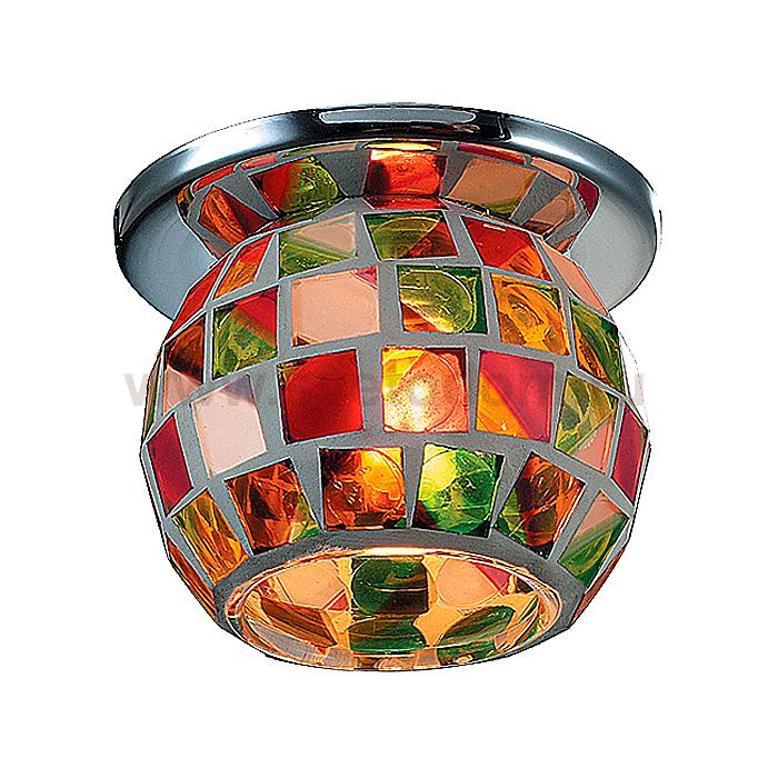 Встраиваемый светильник стиля тиффани Novotech 369464 VITRAGE