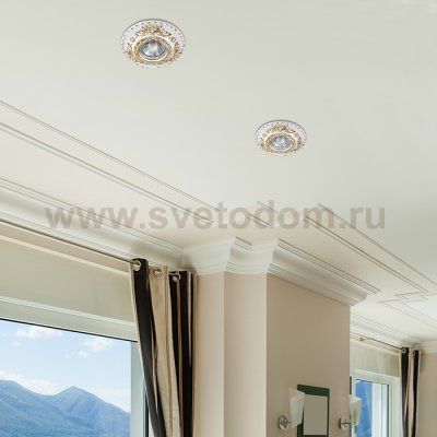 Декоративный встраиваемый светильник Novotech 370093 PATTERN