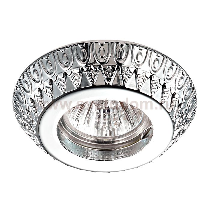 Стандартный встраиваемый неповоротный светильник Novotech 370246 FORZA