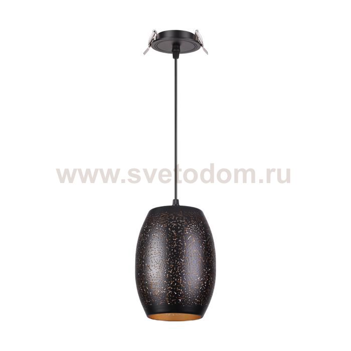 Встраиваемый светильник, длина провода 1м Novotech 370636 