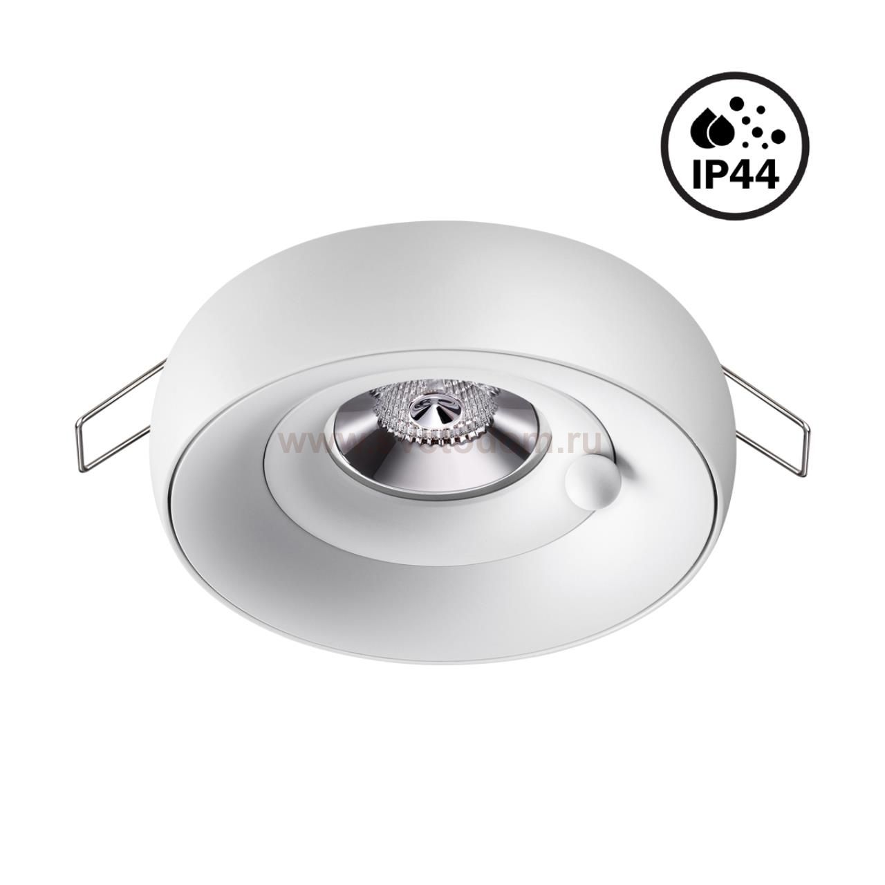 Светильник встраиваемый влагозащищенный Novotech 370797 WATER