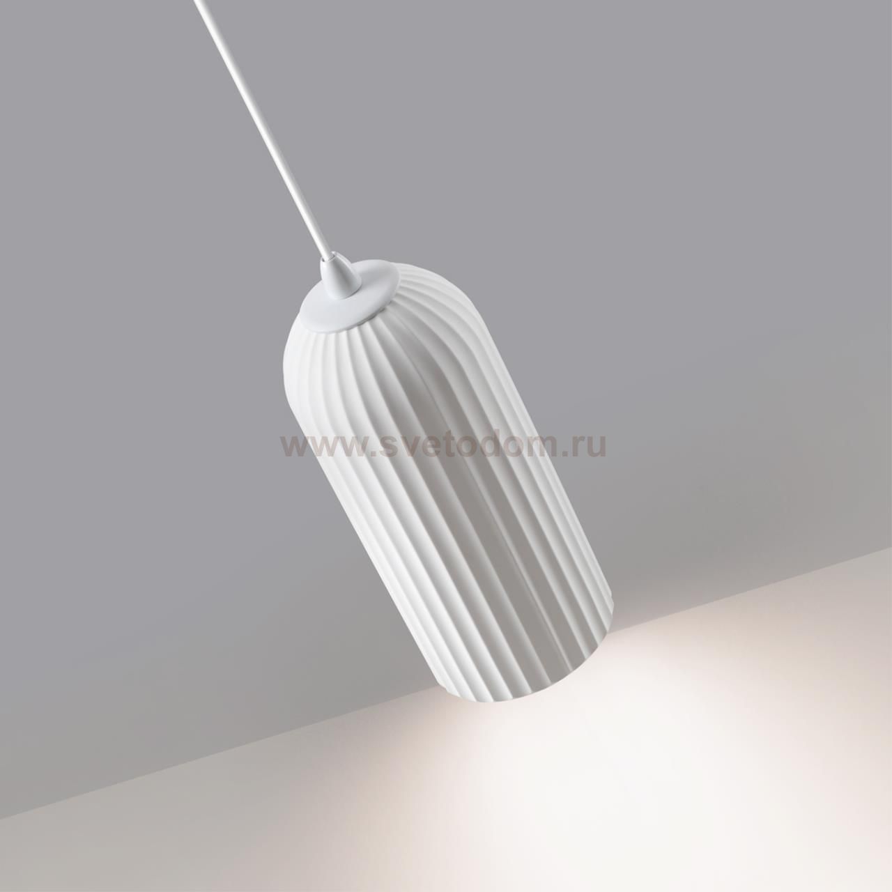 Светильник подвесной гипсовый, длина провода 2м (есть возможность покраски) Novotech 370978 YESO