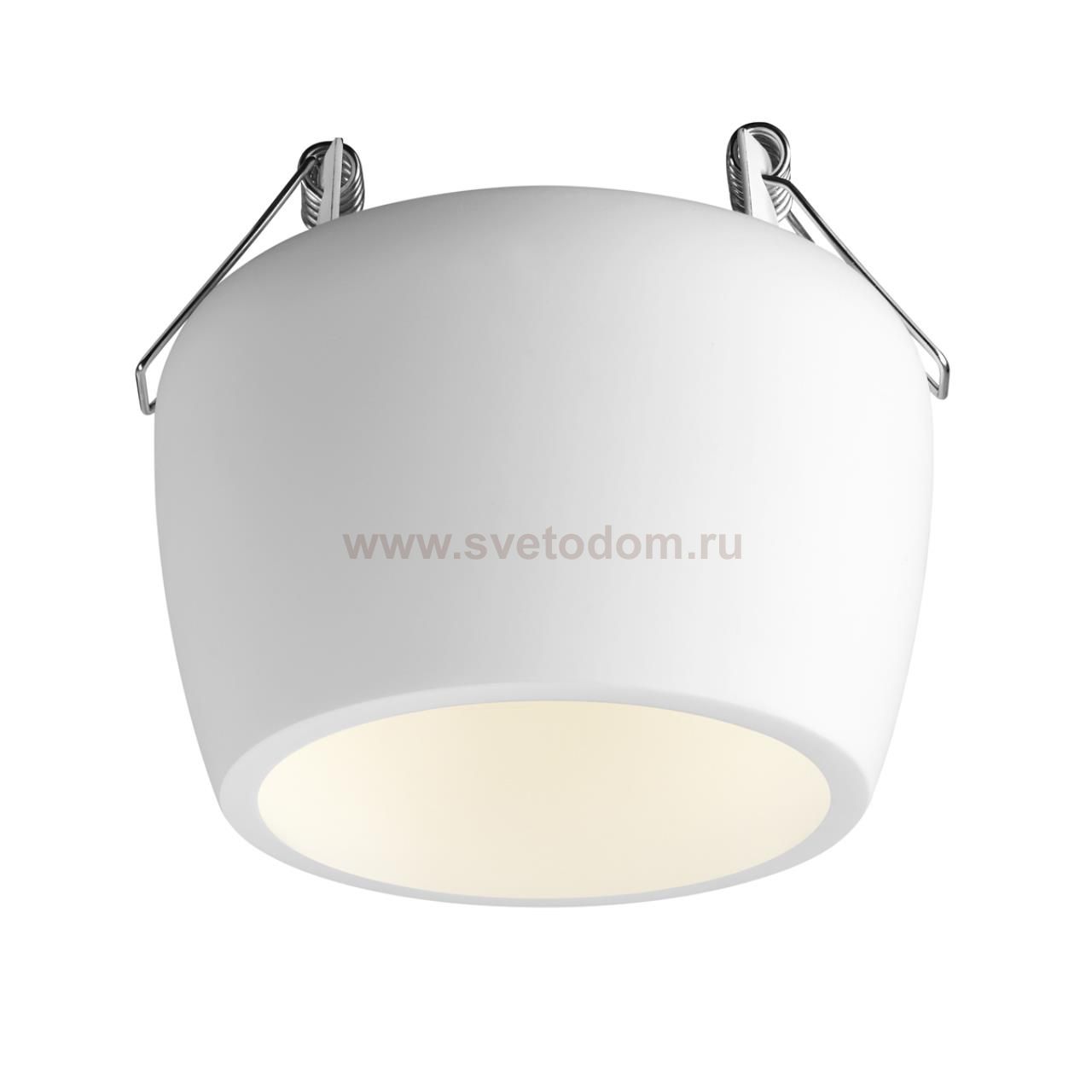 Светильник встраиваемый гипсовый (есть возможность покраски) Novotech 370980 YESO