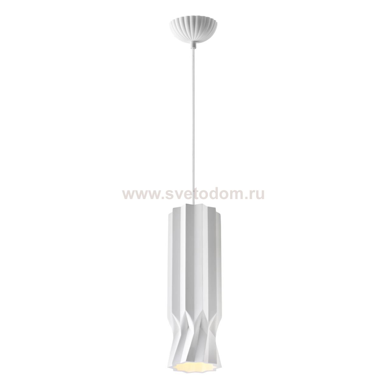 Светильник подвесной гипсовый, длина провода 2м (есть возможность покраски) Novotech 370982 YESO