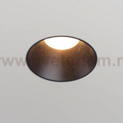 370996 WIR NT25 000 черный Светильник встраиваемый для ГКЛ потолка IP20 GU10 50W 220V NIMBUS