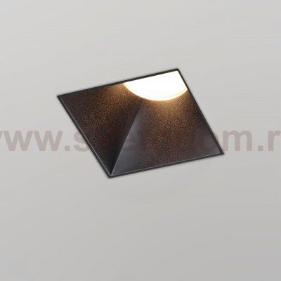 370998 WIR NT25 000 черный Светильник встраиваемый для ГКЛ потолка IP20 GU10 50W 220V NIMBUS