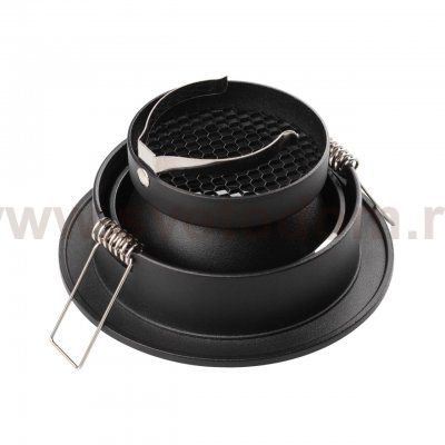 371000 WIR NT25 000 черный Светильник встраиваемый IP20 GU10 50W 220-240V MORUS
