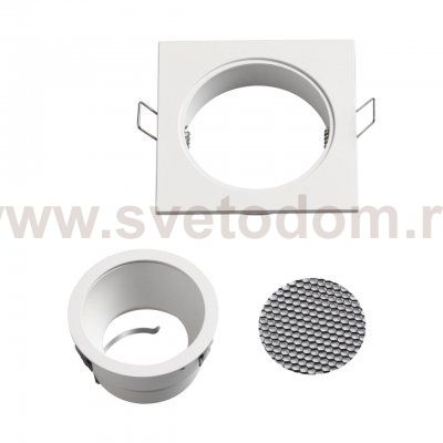 371001 WIR NT25 000 белый Светильник встраиваемый IP20 GU10 50W 220-240V MORUS