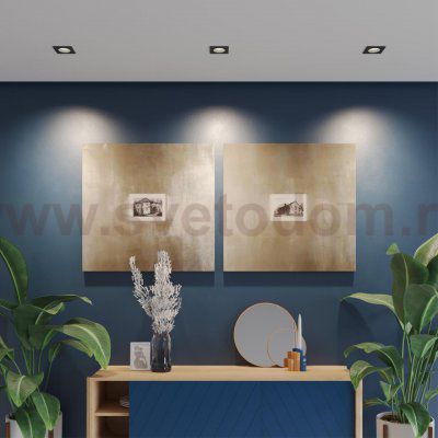 371002 WIR NT25 000 черный Светильник встраиваемый IP20 GU10 50W 220-240V MORUS