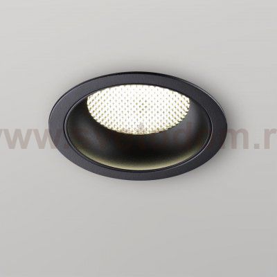 371004 WIR NT25 000 черный Светильник встраиваемый IP20 GX53 12W 220-240V GEMINI