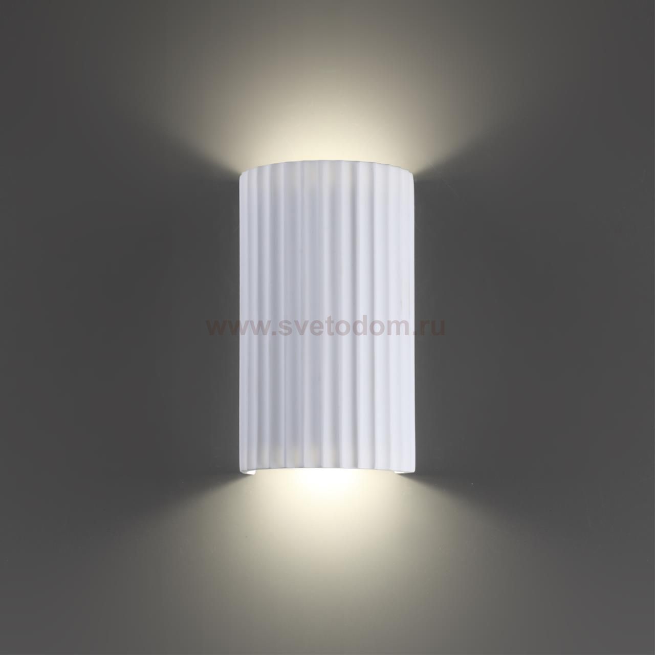 371016 OVER NT25 612 белый Светильник настенный IP20 GU10 2*50W 220-240V YESO