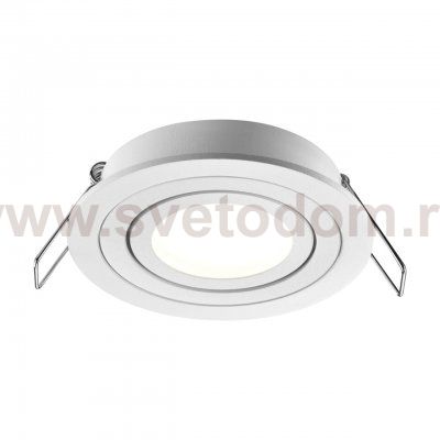 371017 WIR NT25 576 белый Светильник встраиваемый поворотный IP20 GU10 50W 220-240V MORUS