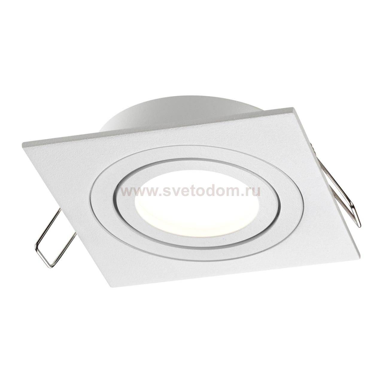 371019 WIR NT25 576 белый Светильник встраиваемый поворотный IP20 GU10 50W 220-240V MORUS