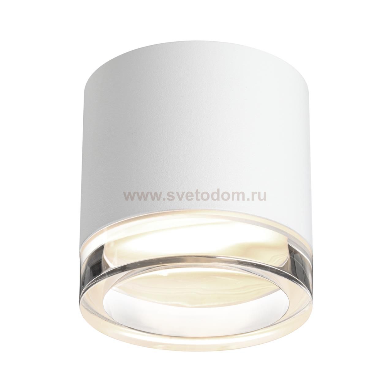 371029 OVER NT25 458 белый Светильник накладной IP20 GX53 12Вт 220-240V GEM