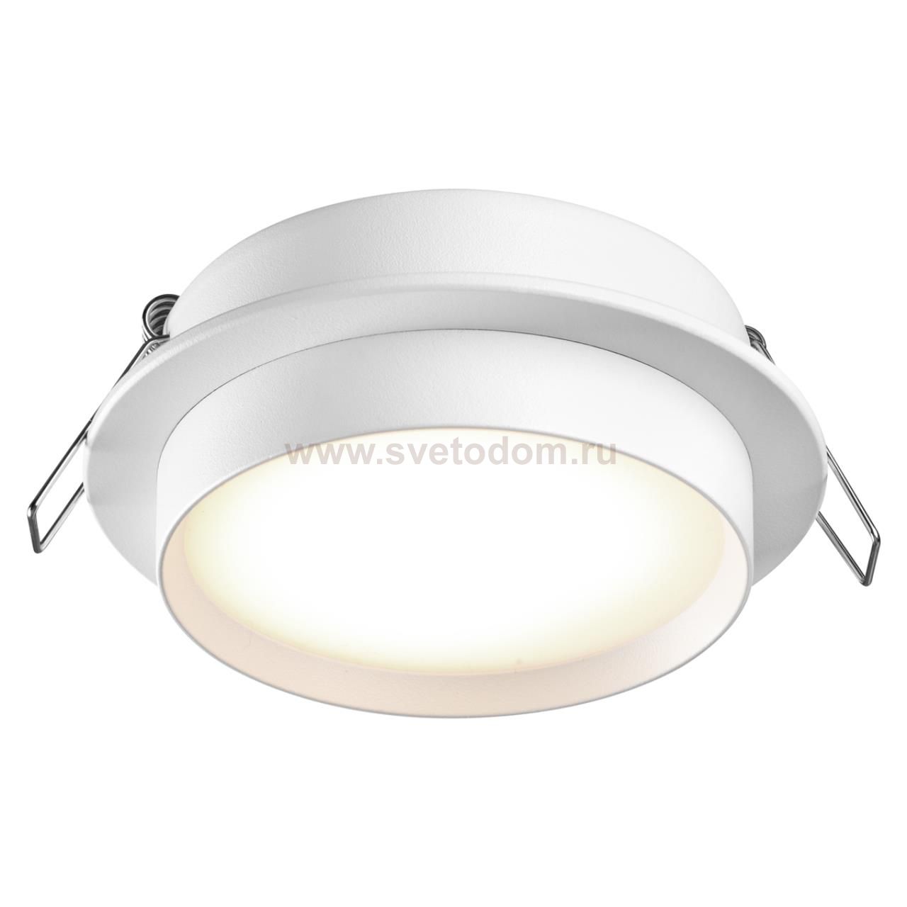 371031 WIR NT25 571 белый Светильник встраиваемый IP20 GX53 12Вт 220-240V LIRIO