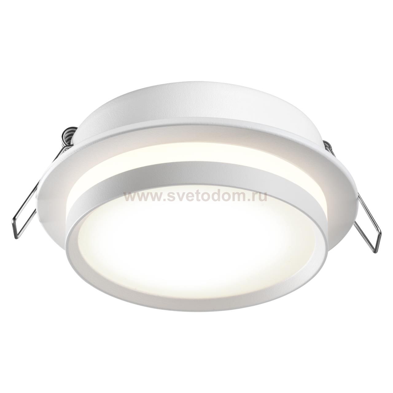 371035 WIR NT25 571 белый Светильник встраиваемый IP20 GX53 12Вт 220-240V LIRIO