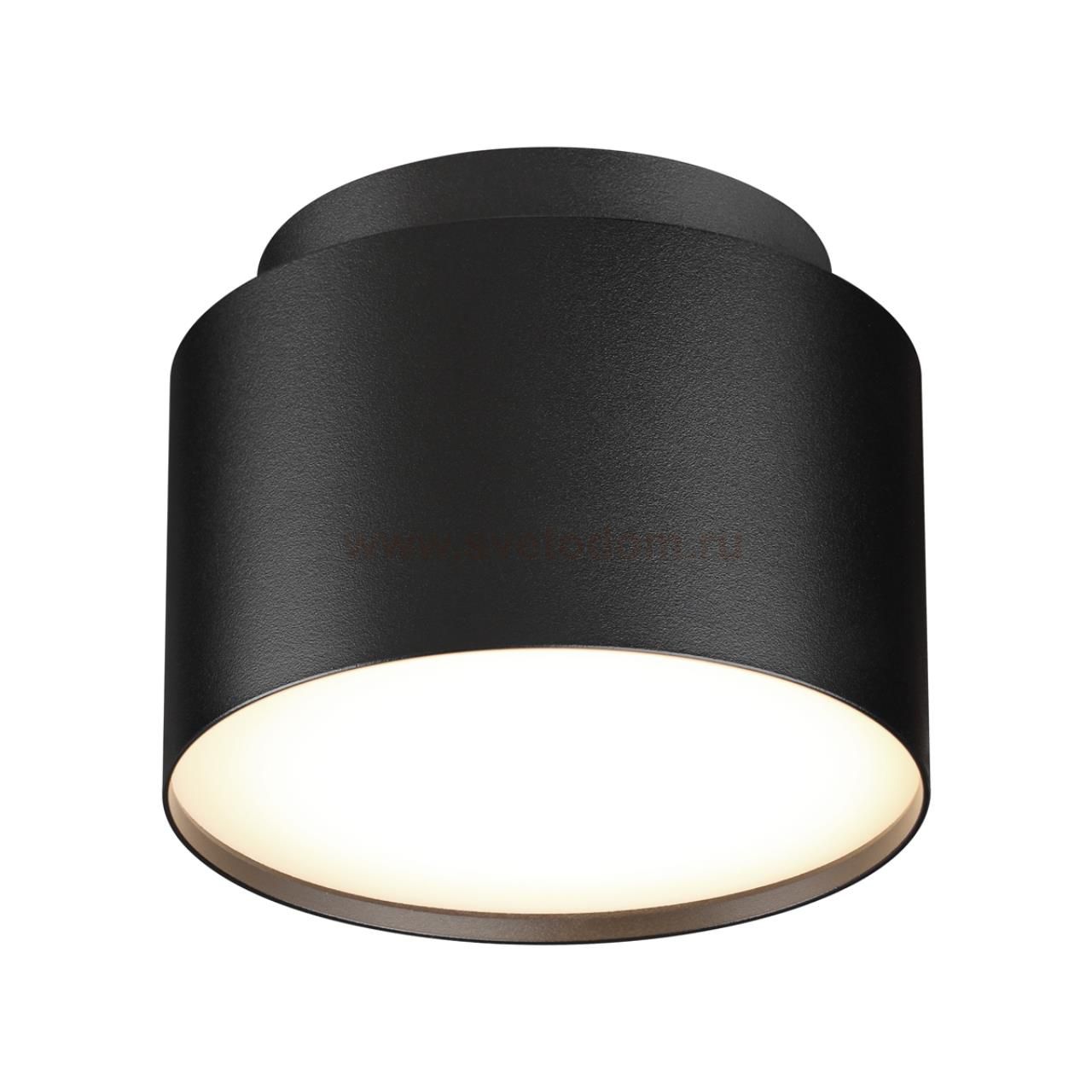 371038 OVER NT25 454 черный Светильник накладной IP20 GX53 12Вт 220-240V LIRIO