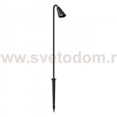 371061 STREET NT26 000 черный Светильник грунтовый IP65 GU10 max 35W 220-240V BELL