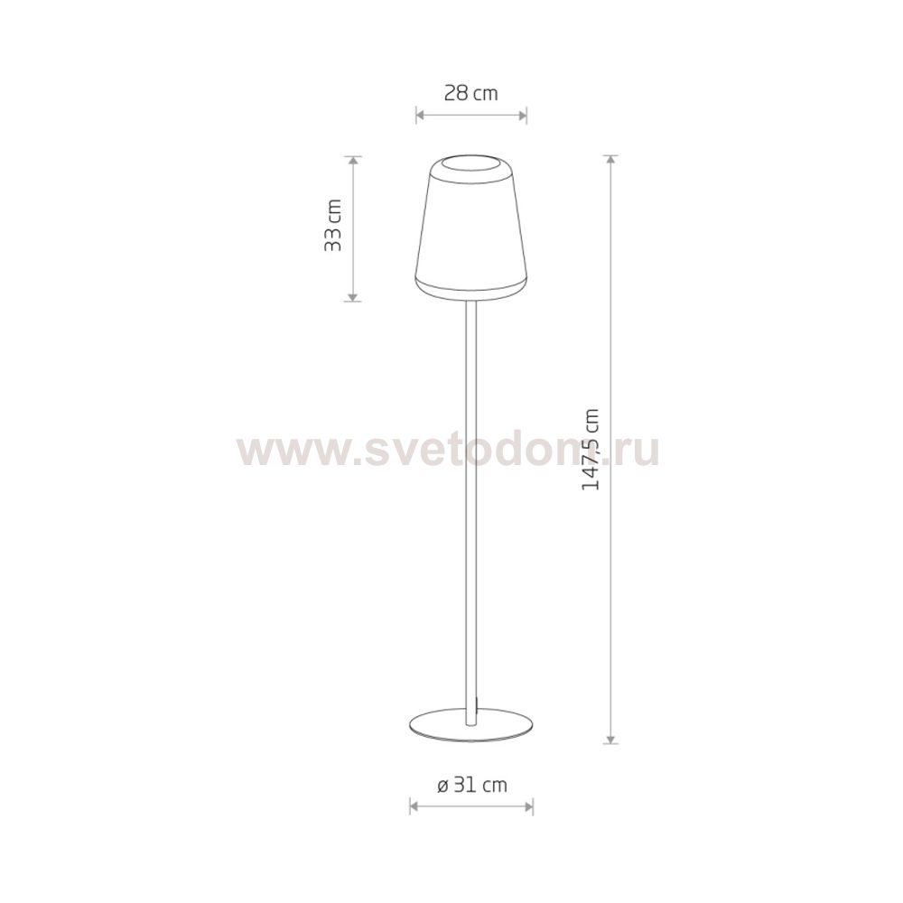 Торшер Nowodvorski Patio 10105
