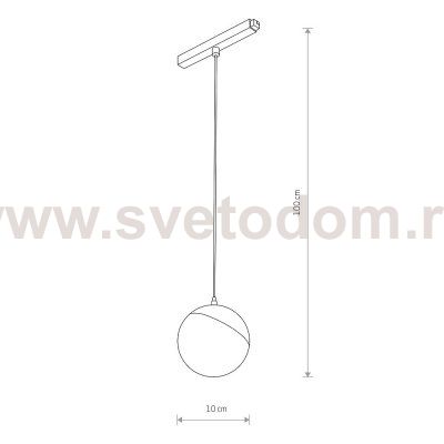 Трековый светильник Nowodvorski Lid 10153