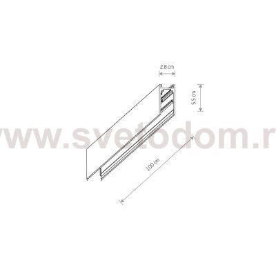 Шинопровод Nowodvorski Lvm 10162