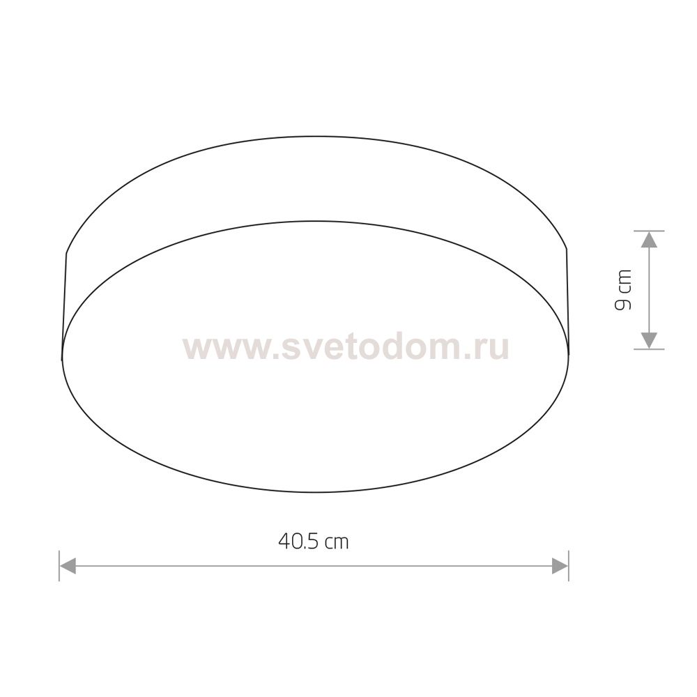 Потолочный cветильник Nowodvorski Arena Black (Cерия Arena, Цвет Черный) арт. 10176
