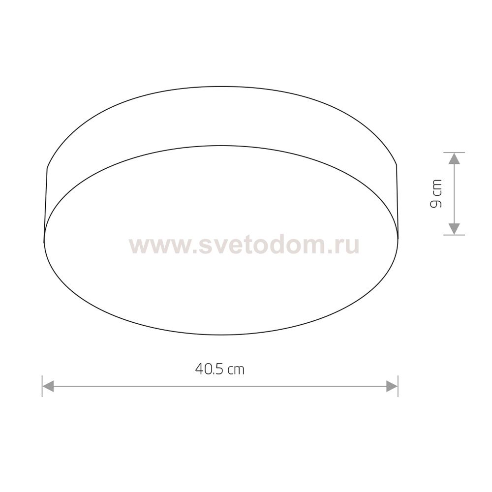 Потолочный cветильник Nowodvorski Arena Graphite (Cерия Arena, Цвет Графит) арт. 10180