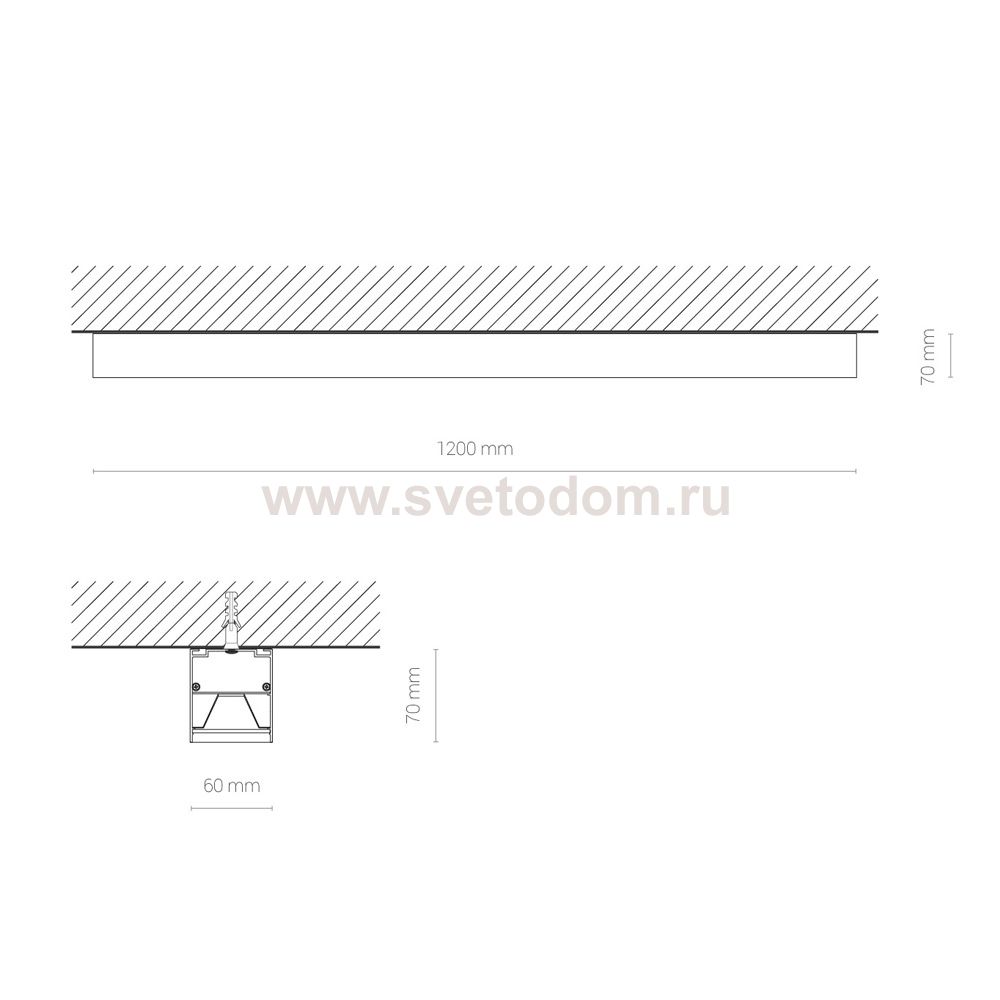 Накладной светильник Nowodvorski Office Pro Led Black (Cерия Office Pro Led, Цвет Черный) арт. 10208