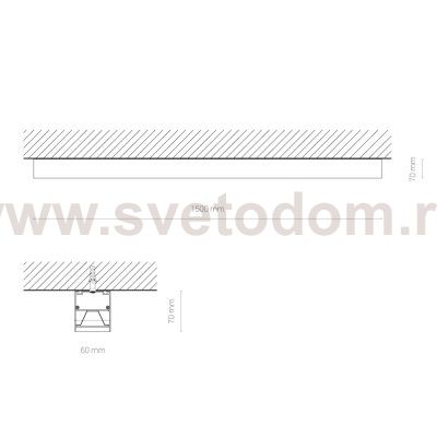 Накладной светильник Nowodvorski Office Pro Led White (Cерия Office Pro Led, Цвет Белый) арт. 10215