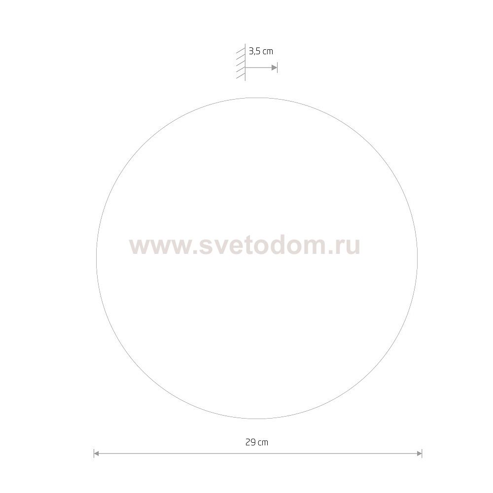Настенный светильник Nowodvorski Ring Led M 10277