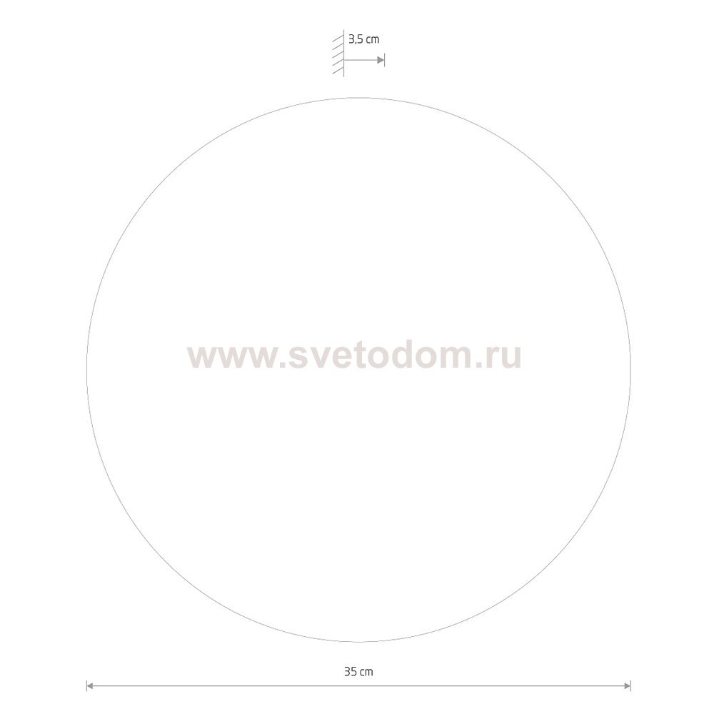 Настенный светильник Nowodvorski Ring Led L 10282