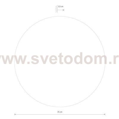 Настенный светильник Nowodvorski Ring Led L 10282
