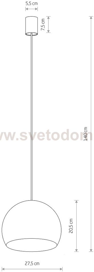 Подвесной светильник Nowodvorski Candy 10294