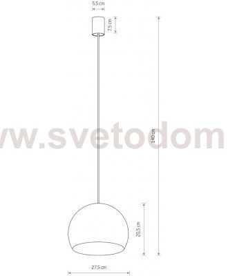 Подвесной светильник Nowodvorski Candy 10294