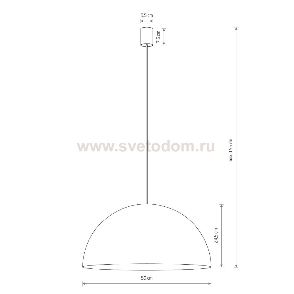 Подвесной светильник Nowodvorski Hemisphere L 10296