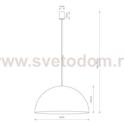 Подвесной светильник Nowodvorski Hemisphere L 10296