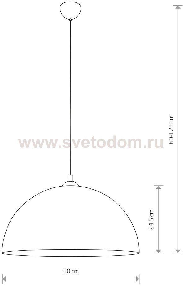 Подвесной светильник Nowodvorski Hemisphere L 10297